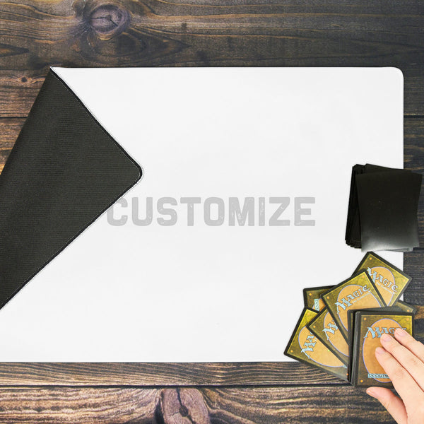 Premium White Surface Sublimation Blank Rubber Playmat with
