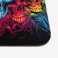 Rainbow Skulls Mousepad