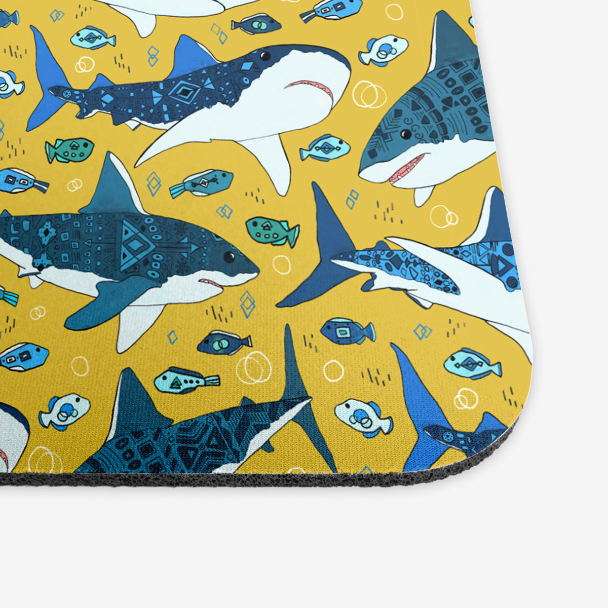 Sharks and Fish Thin Desk Mat – Inked Gaming