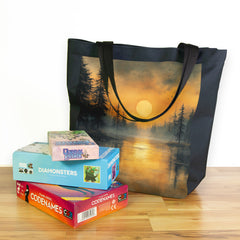Warm Sunset Day Tote