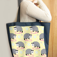 Pixel Opossum Day Tote