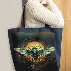 Jeweled Wasp Day Tote