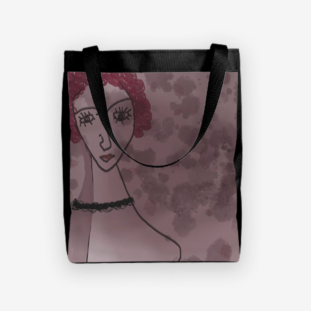 Girl in Clouds Day Tote