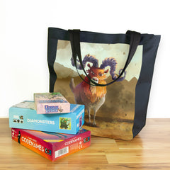 Angry Mountain Goat Day Tote
