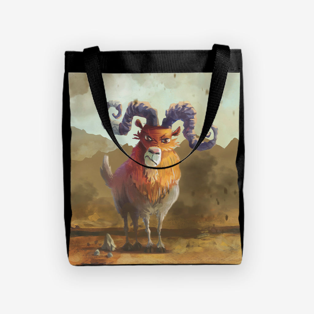Angry Mountain Goat Day Tote