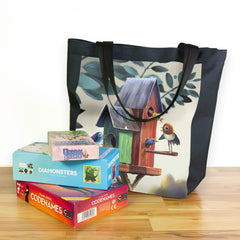Bird Cottage Day Tote