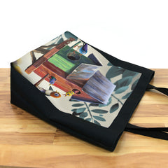 Bird Cottage Day Tote