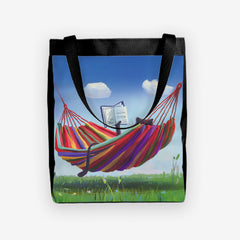 Cat Chilling in a Hammock Day Tote