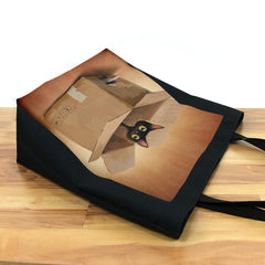 Cat in the Box Day Tote