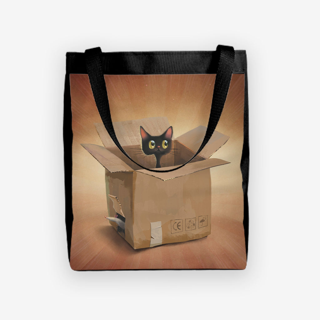 Cat in the Box Day Tote