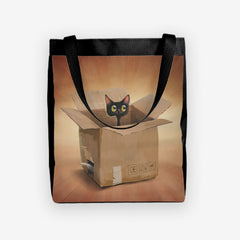 Cat in the Box Day Tote