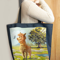 Fluffy Llama Day Tote