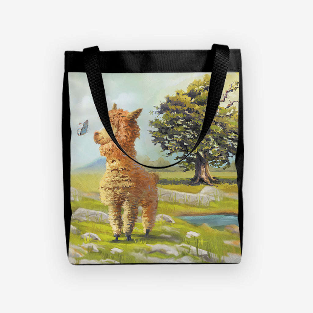 Fluffy Llama Day Tote