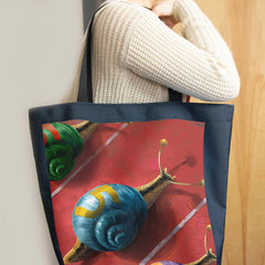 Snail Race Day Tote