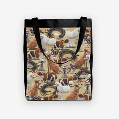 Who Let the Dogs Out Day Tote