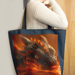 Baby Lava Dragon Day Tote