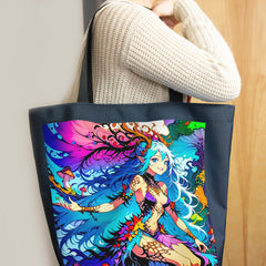 Psychedelic Spore Kingdom Day Tote