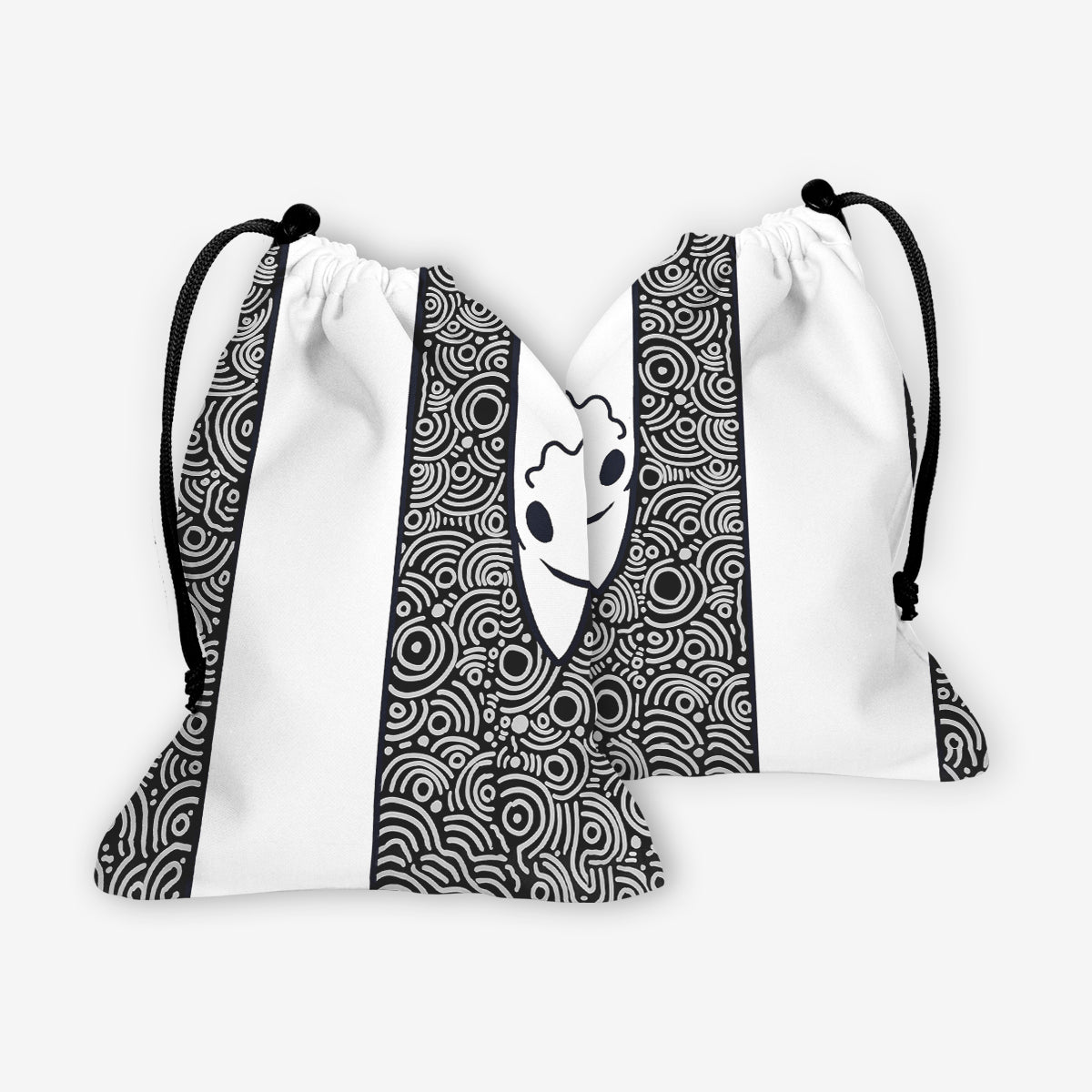 Black & White Dice Bags