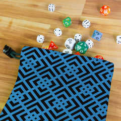 Gradient Retro Wallpaper Dice Bag