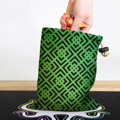 Gradient Retro Wallpaper Dice Bag