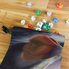 Dilophosaurus Dice Bag
