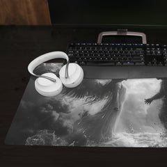 Angel vs Demon Extended Mousepad