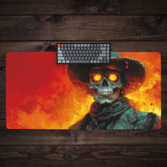 Ghost Horseman Extended Mousepad
