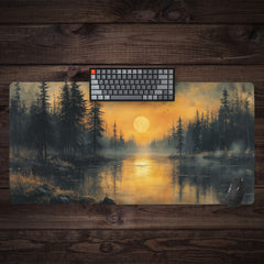 Warm Sunset Extended Mousepad