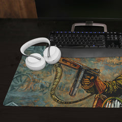 Charging To The Front Extended Mousepad