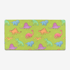 Dinosaur Cats Extended Mousepad