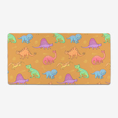 Dinosaur Cats Extended Mousepad