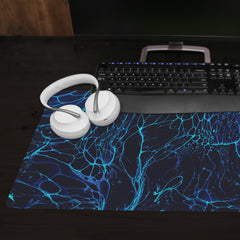 Electric Waves Extended Mousepad