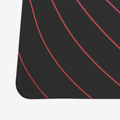 Warped Lines Extended Mousepad