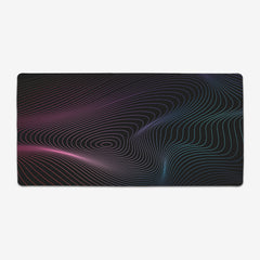 Warped Lines Extended Mousepad