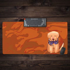 Furry Gamer Extended Mousepad
