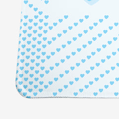 Heart Gingham Extended Mousepad