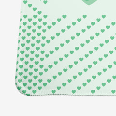 Heart Gingham Extended Mousepad