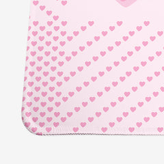 Heart Gingham Extended Mousepad