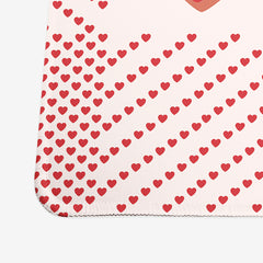Heart Gingham Extended Mousepad
