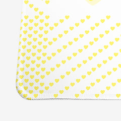 Heart Gingham Extended Mousepad