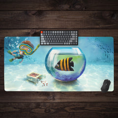 An Awkward Situation Extended Mousepad