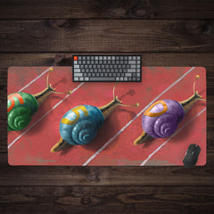 Snail Race Extended Mousepad