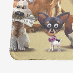 Who Let the Dogs Out Extended Mousepad