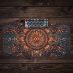 Mystical Mandala Sun Extended Mousepad