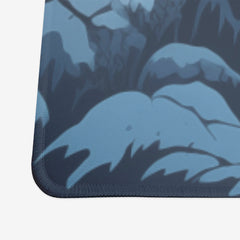 Blue Japanese Landscape Extended Mousepad