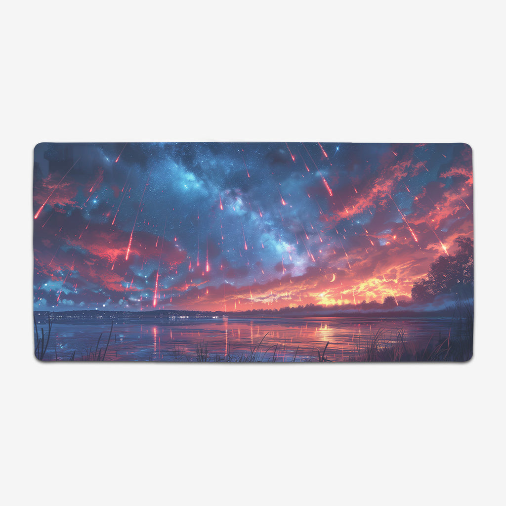 Meteor Rain Extended Mousepad