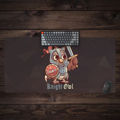 Knight Owl Extended Mousepad