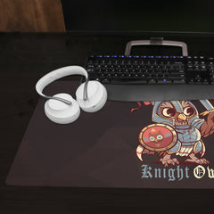 Knight Owl Extended Mousepad