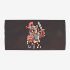 Knight Owl Extended Mousepad