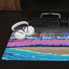 Solwave Beach Extended Mousepad